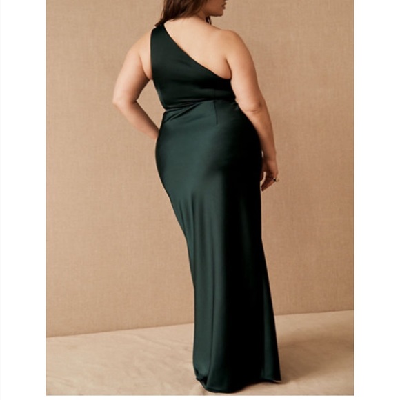 BHLDN Dylan Satin Charmeuse Maxi Dress - Picture 7 of 14